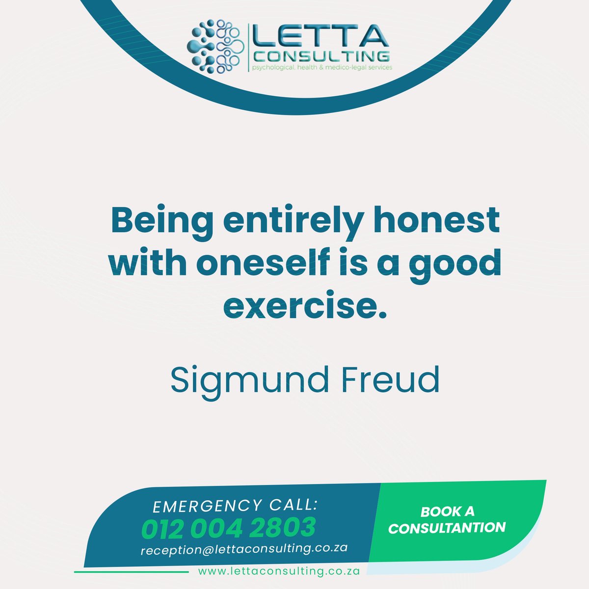 Do you Agree? Send your comments....

#genuineperson #relationships #therapy #psychologist #mentalhealth #healthyrelationships  #depression #lettaconsulting

Let us help!
buff.ly/48bnwBA
Call us at: 012 004 2803
Whatsapp: 0657213258
Email: reception@lettaconsulting.co.za