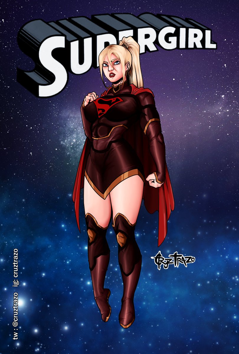 CruzTrazo's tweet photo. Super Girl as Darkside Fury / Kara Zor-El #superman #supergirl #powergirl #karazorel #dc #dccomics #dcuniverse #dcheroes #heroine #dcsuperherogirls #superhero #comic #fanart #clipstudio #clipstudiopaint #blondhair #darkside https://t.co/cJYdr73oto