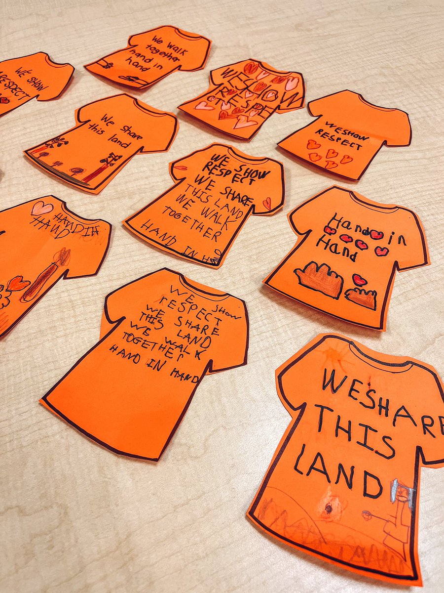 We show respect. We share this land. We walk together. Hand in hand 🧡🧡🧡