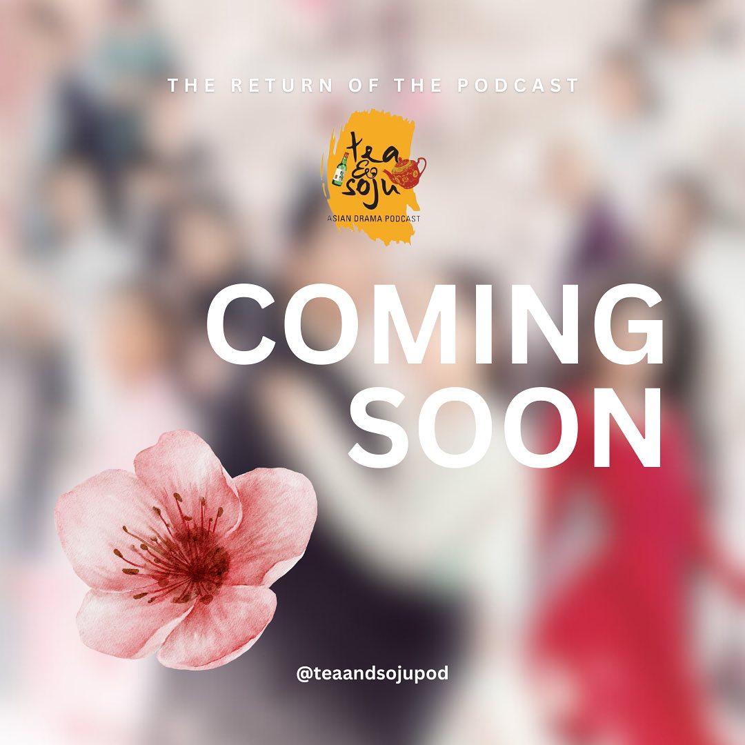 S2 is coming next month 🙌 

The image gives you some clues to what episode 1 of S2 will be on, with some very dear friends of mine. Can you guess what's coming?  

Please look forward to it 😊

#comingsoon #newseason #podcast #cdrama #chinesedrama #teaandsoju