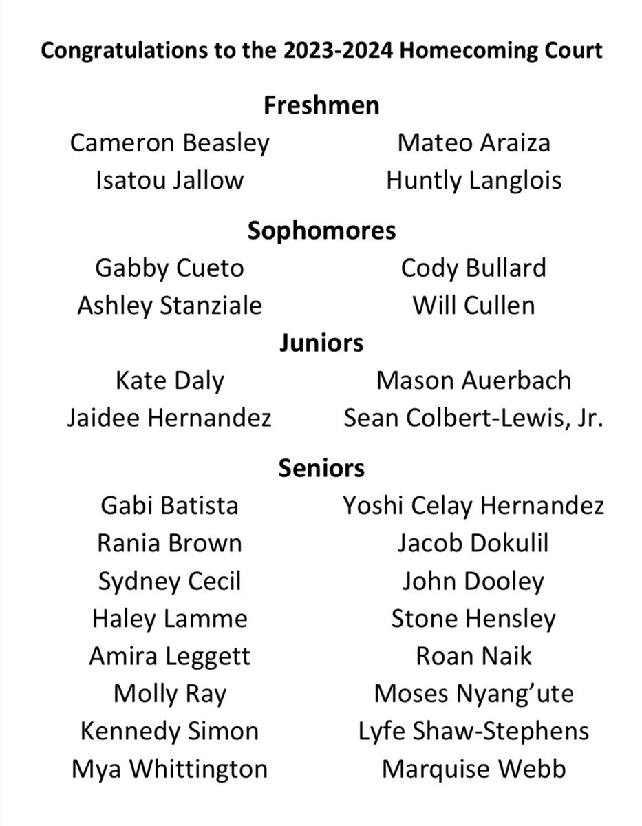 LRHS Exec StuCo tweet media