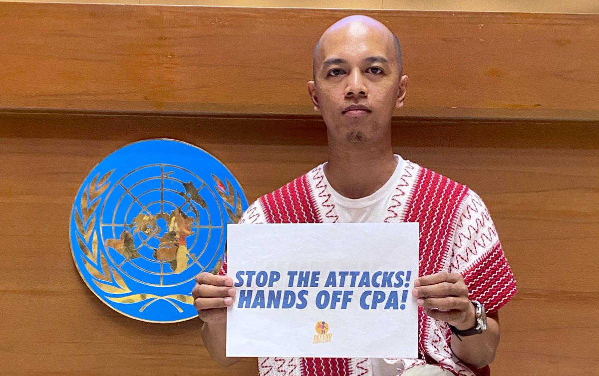 Today is the Day of Action to #DefendCordilleraPH. We are supporting our folks from Cordillera Philippines. If you have a minute, please take a selfie with any of our calls: tinyurl.com/57fyj36e