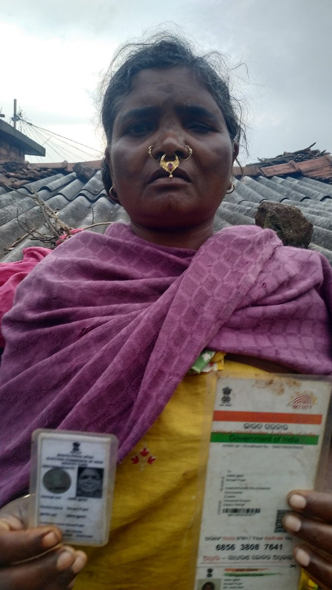 kumar_mathalia's tweet photo. Name  Bangari Pujari  husband name Sanai Pujari   Koraput block  Dumripodar  GP  Paligumandi She is one eye blind and unable to see properly  She prays for pension  kindly look into this matter very soon @CMO_Odisha @SSEPD2 @Vkpandianfancl1  @dmkoraput @DssoKoraput @ssepdkoraput https://t.co/t8jdEVd9pB