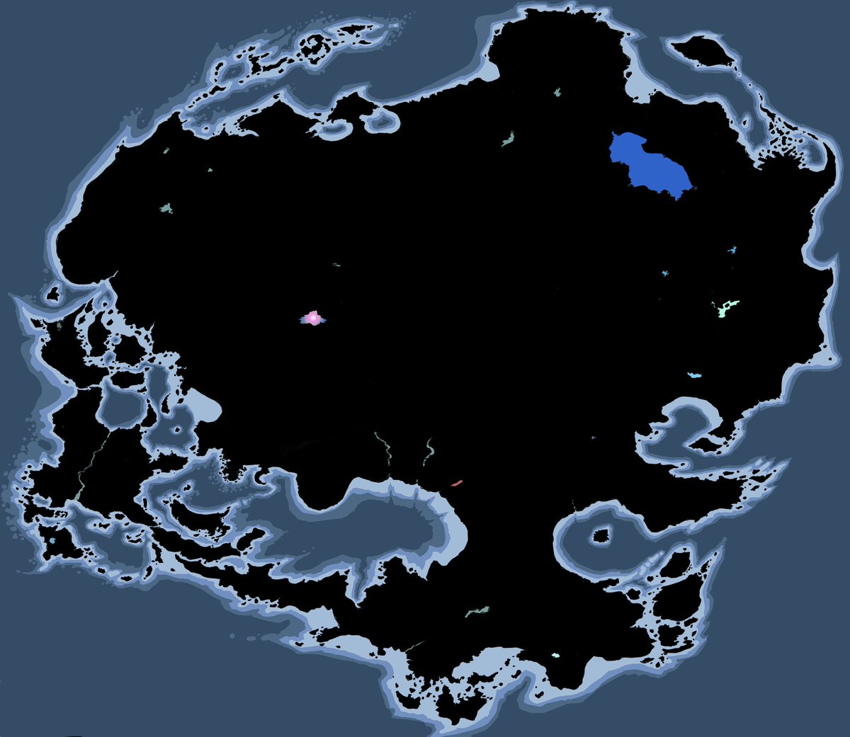 boogiepop_ECH's tweet photo. Update on my worldbuilding projects map #digitalart #worldbuiling https://t.co/YOcDvSbxom