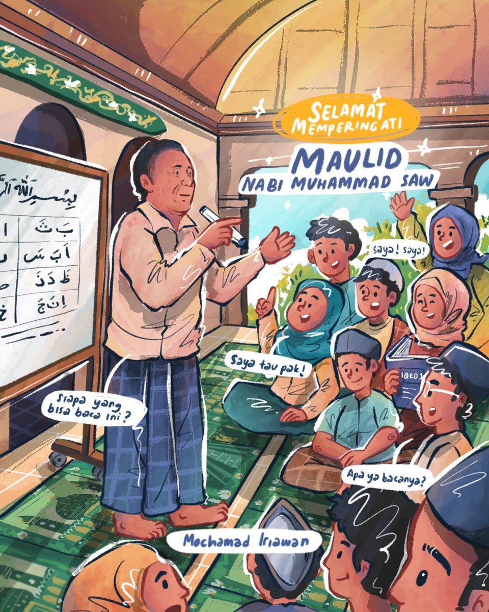 Selamat memperingati Maulid Nabi Muhammad SAW

Semoga kita senantiasa dapat berikhtiar meneladani dan mengamalkan ajarannya dalam setiap aspek kehidupan. Aamiin ya rabbal alamin. 🤲

#IwanBule #MaulidNabi #12RabiulAwal