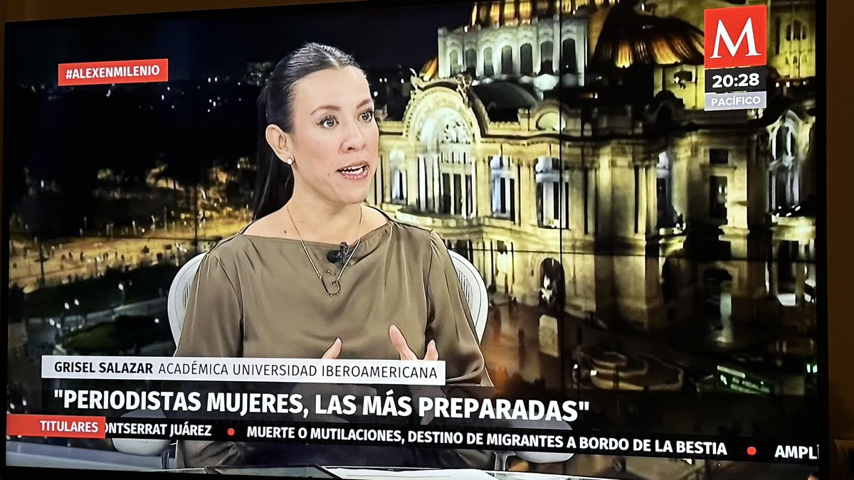 griselsr's tweet photo. Cerramos una gran jornada conversando con #AlexenMilenio sobre los resultados de Worlds of Journalism para la CDMX. https://t.co/2XVDyQ4OY9