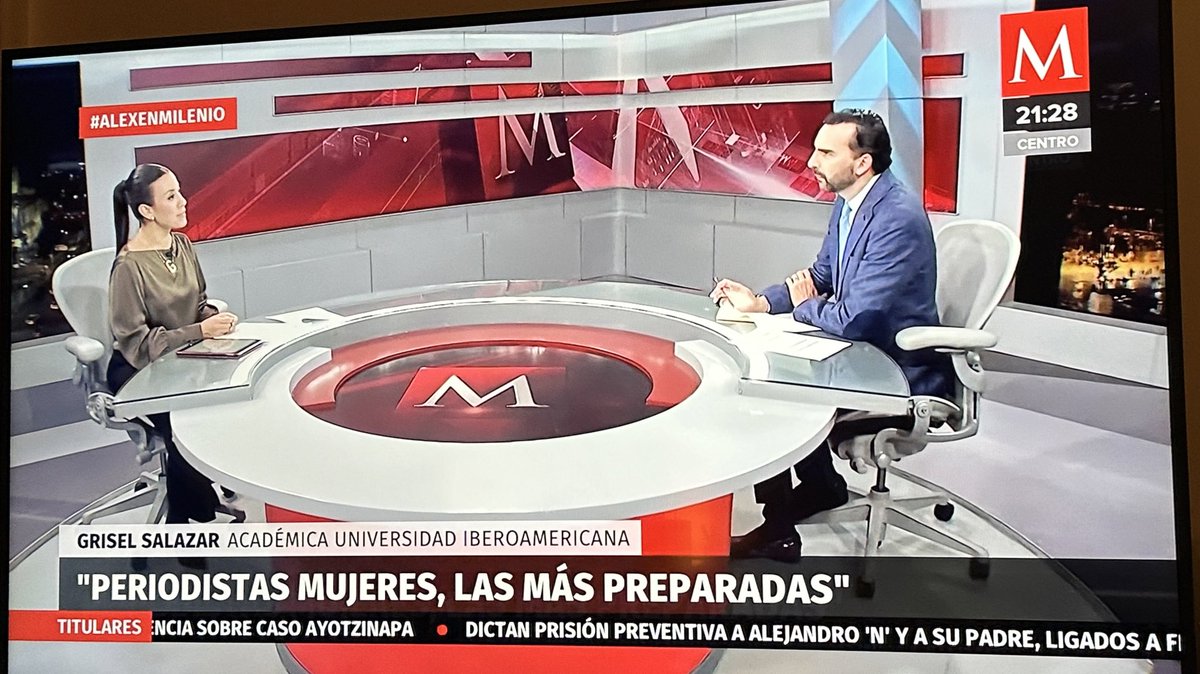 griselsr's tweet photo. Cerramos una gran jornada conversando con #AlexenMilenio sobre los resultados de Worlds of Journalism para la CDMX. https://t.co/2XVDyQ4OY9