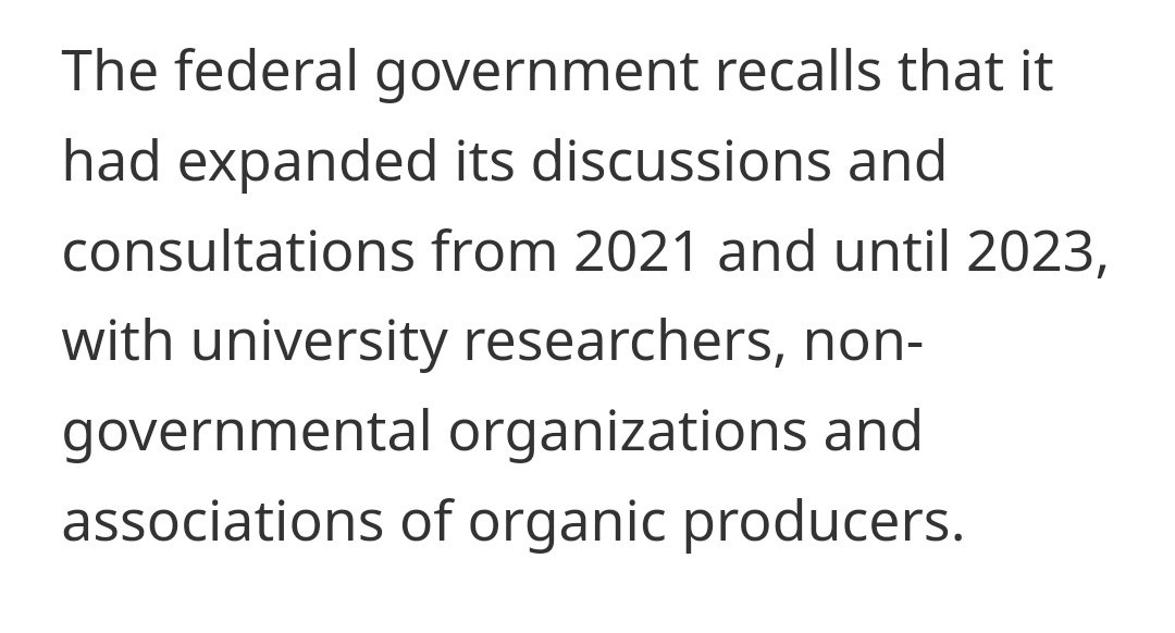 Francesca_Acero's tweet photo. No other groups interested in reform, notably opponents, were present. 
https://t.co/sBiLQy2PhP
More corruption from the Liberals. #cdnpoli #OrganicFarmingAssociation https://t.co/95DHF58dnr