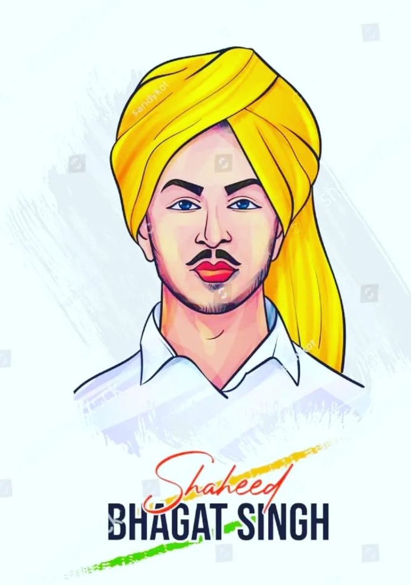 "🎂 Happy Birthday to the fearless revolutionary, Shaheed Bhagat Singh! 🇮🇳 Your undying passion for freedom and sacrifice for our nation continue to inspire generations. May your legacy live on forever! 🙏✨ #BhagatSingh #FreedomFighter #SaluteToTheLegend" 🥳🇮🇳 #InquilabZindabad