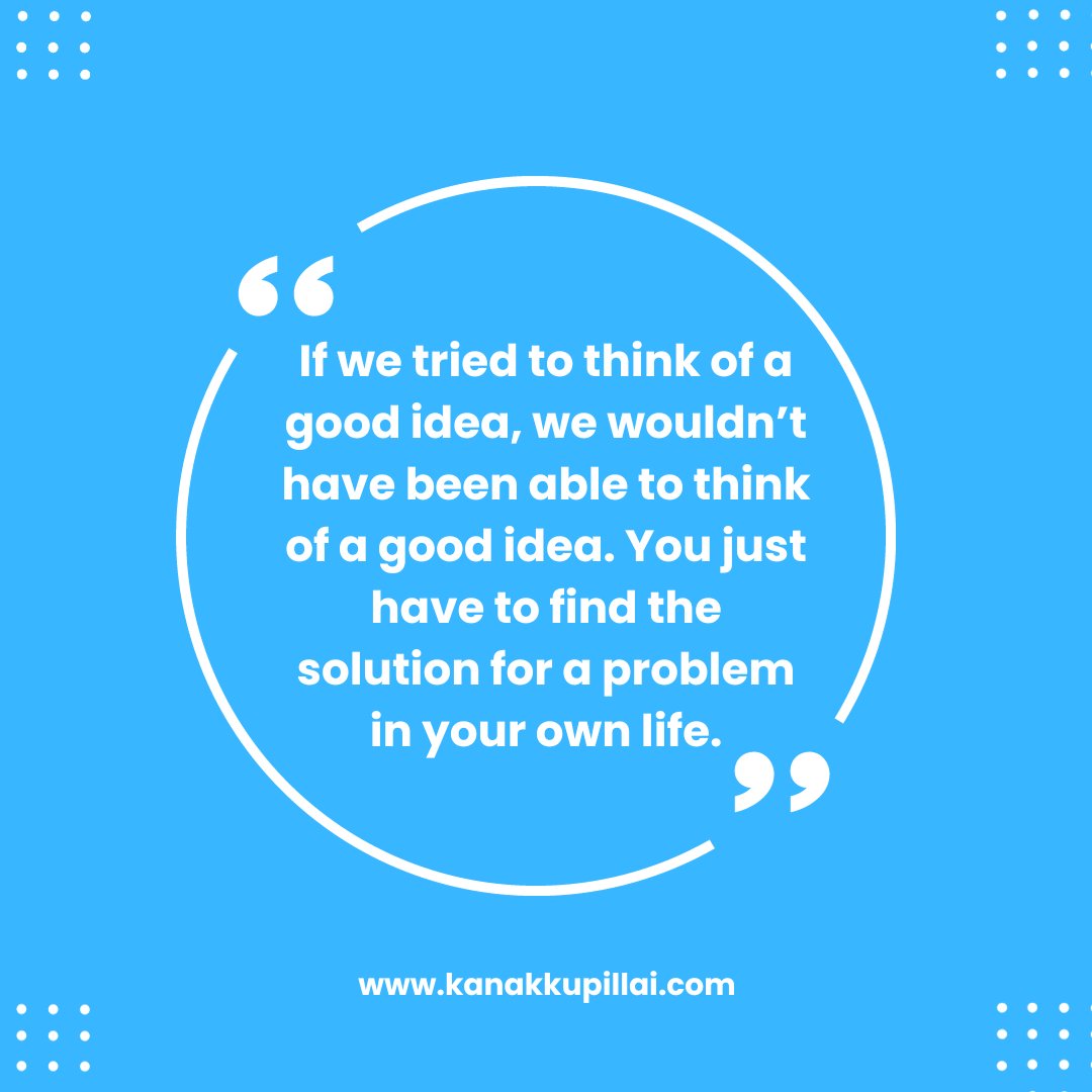 Kanakkupillai7's tweet image. 🌐 Business wisdom: Innovation often sprouts from solving real-life challenges. Don't overthink; find solutions to problems around you. 💡🚀
#BusinessInnovation #ProblemSolvingMindset