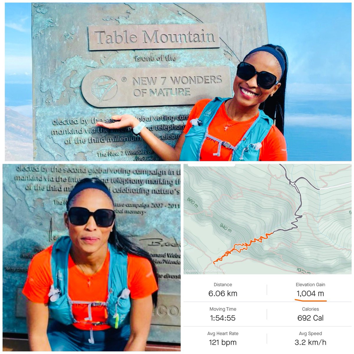 CarolinePule's tweet photo. #AdvancedHiker 🧗♀️❤️A quick Table Mountain Training Hike, Platteklip Gorge! 1004m elev.gain. 🔥💪It’s always liberating and tranquil to be back in the mountains! ⛰️🌲💚😎
#ASICSFrontRunnerZA
#FetchYourBody2023 https://t.co/3nVTXC3HYw