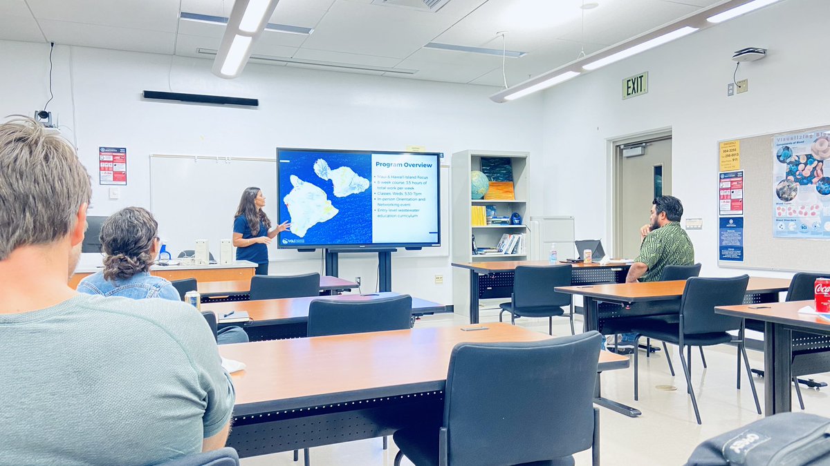 Igor__Pessoa's tweet photo. Happy to join the wastewater management course while on Maui and learn the intricacies, innovations, and policy advancements in Hawaiʻi's wastewater industry. https://t.co/9lGKzmaYfT