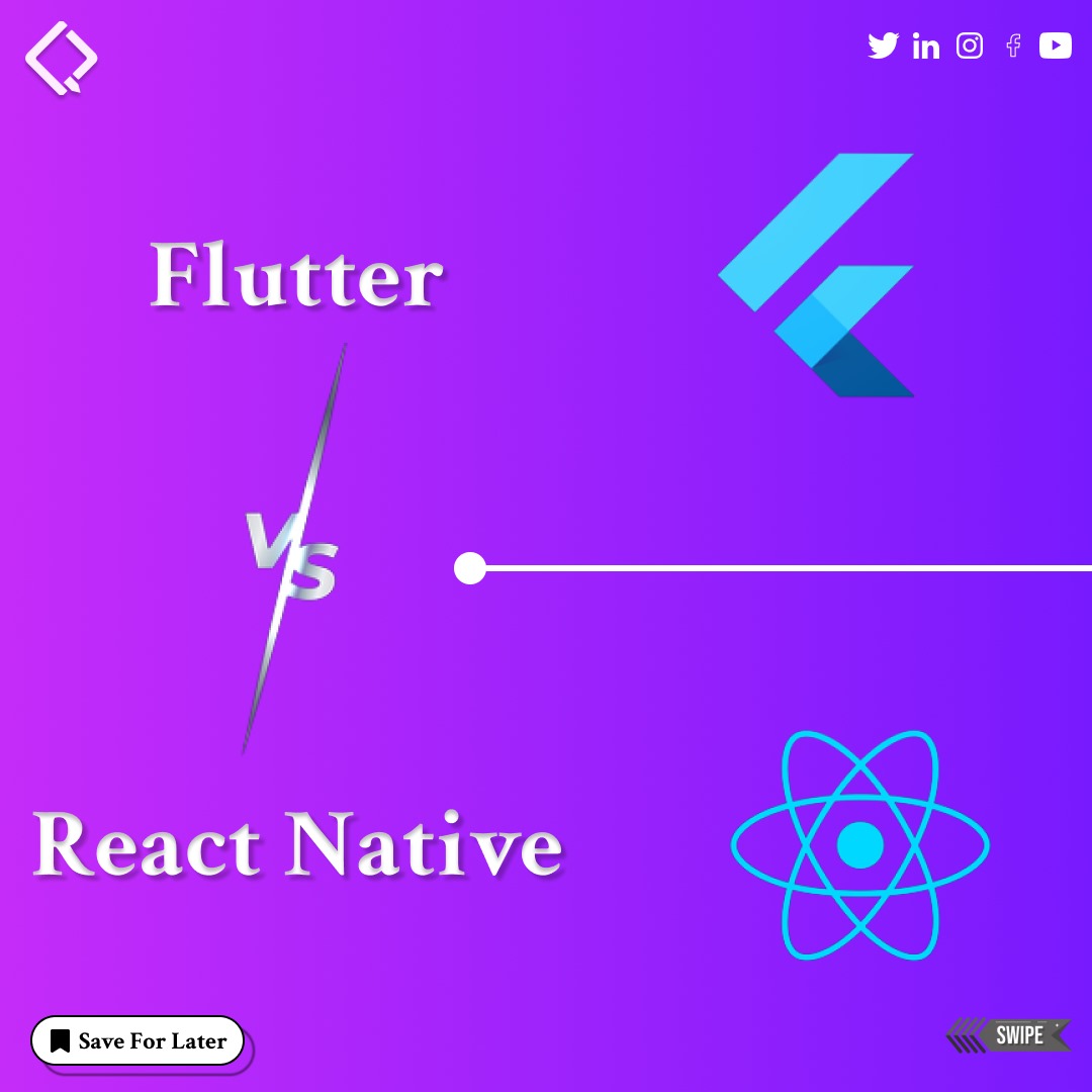 qubycles's tweet image. "📱 Flutter or React Native? 💬 Dive into the ultimate debate of mobile app development! 🚀 Which framework gets your vote? 🗳️ #FlutterVsReactNative #AppDevelopmentWars #TechDebate
Visit Here:- qubycles.com
#qubycles #BeJobReady #fullstack #careers #careerdevelopment