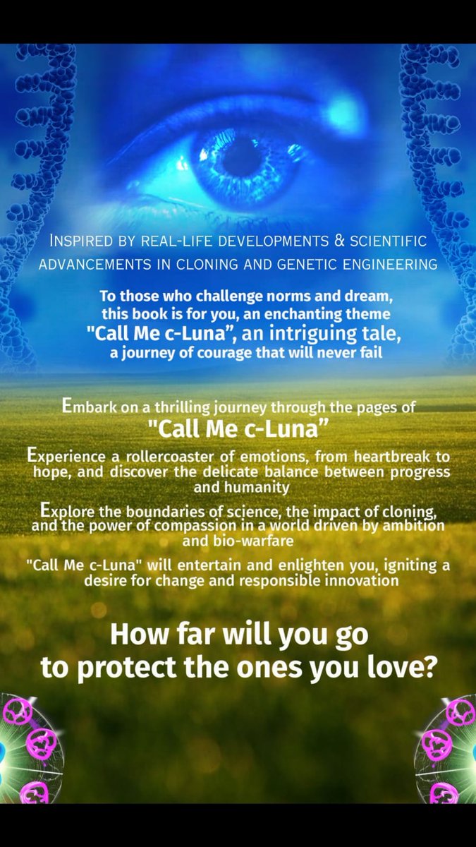 SLSVIndia's tweet photo. Call me C-Luna
Intriguing Tale of Cloning and Bio-warfare
The Dance of Shadows has begun-Will we emerge transformed or forever trapped in its clutches?
Amazon link- https://t.co/KQ9YJnH25K
#Cluna #CallmeCLuna #cloning #cloningcows #chandnijafri #booklaunch #booklaunching https://t.co/owjjiWGPcC