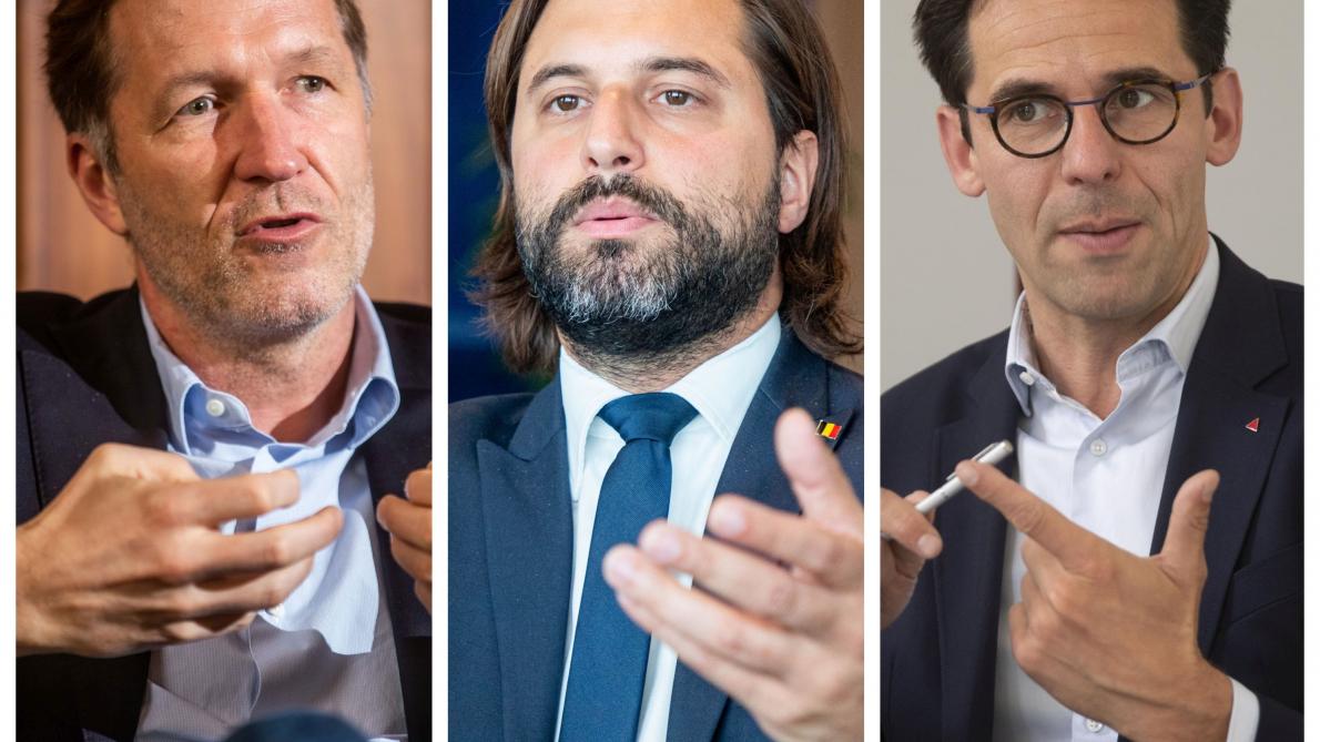 lesoir's tweet photo. Magnette, Bouchez, Nollet : l’accord pour une réforme des institutions francophones https://t.co/NuVxX8hti5 https://t.co/EIN8q38R4A