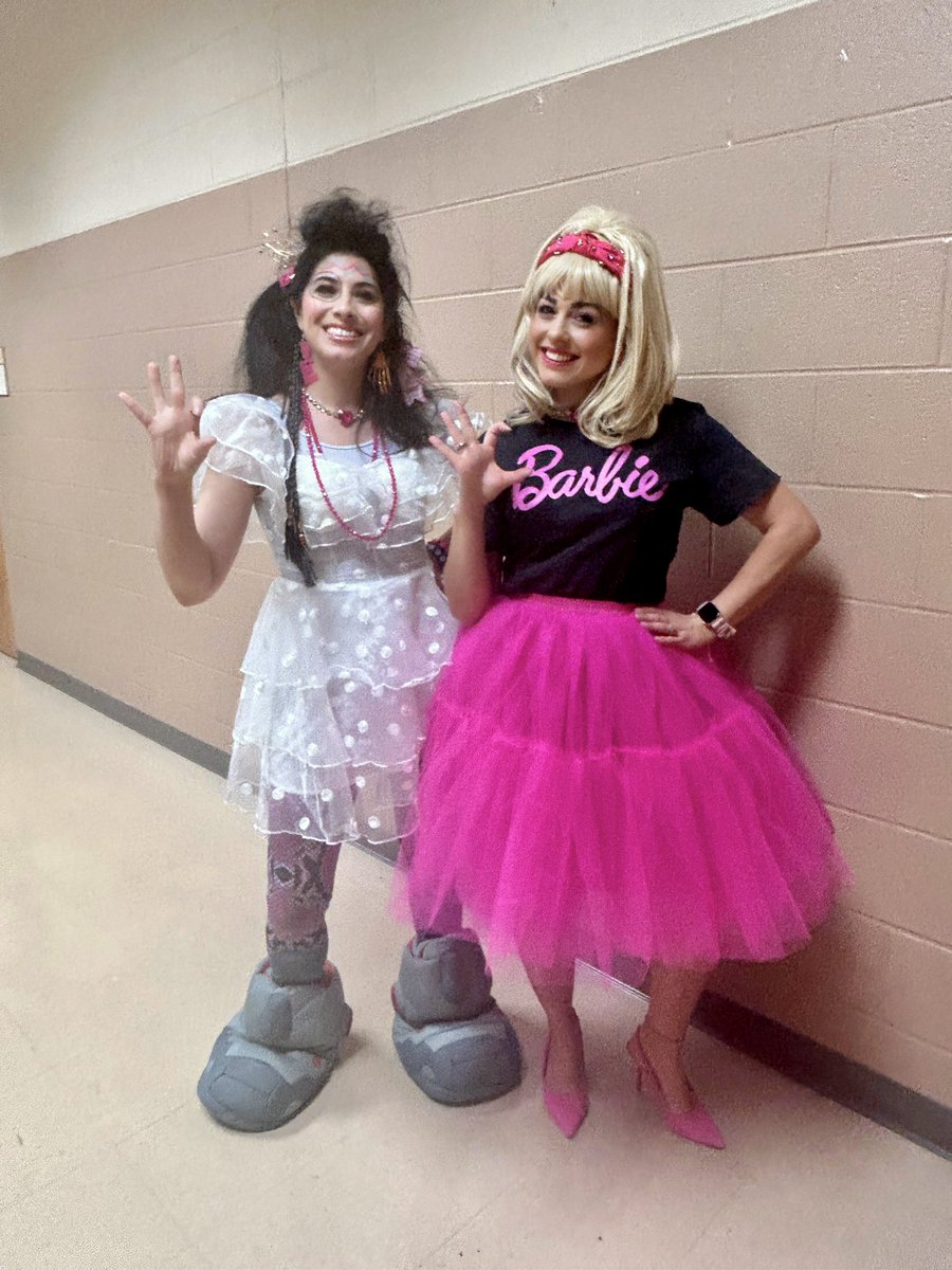 MrsHWC's tweet photo. Almost forgot to post! Barbie day was such a vibe. We all had so much fun!! @bloomer_sa @parliamentWC @dr_maika @Barbie https://t.co/JTB0UUSj1j