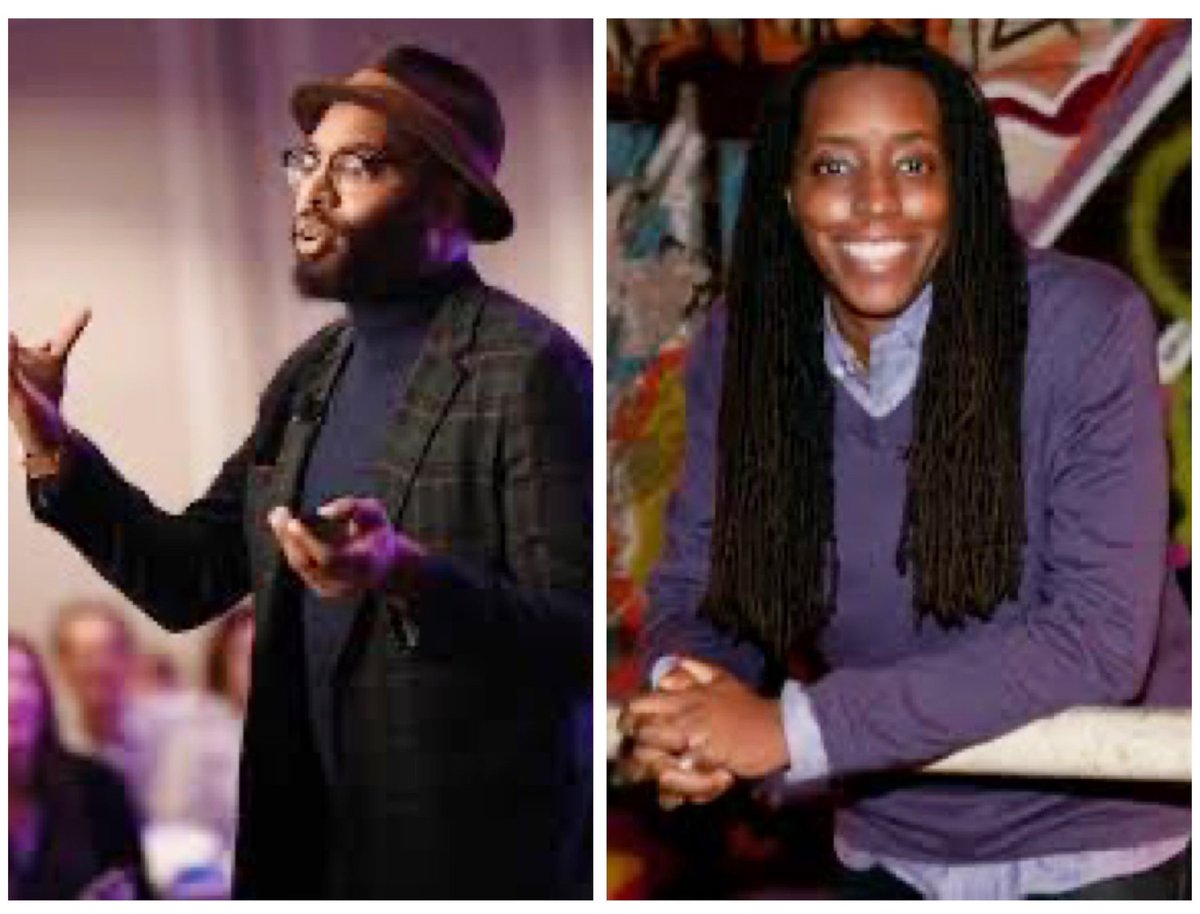 I spent the last 2 nights being fed individually by the words of these 2 brilliant scholars who continue to humble, and inspire me. Thank you from #redstateblues. Y’all don’t know how much you uplift folk!! @chrisemdin @blovesoulpower #hiphoped #abolitionistteaching #ratchedemics