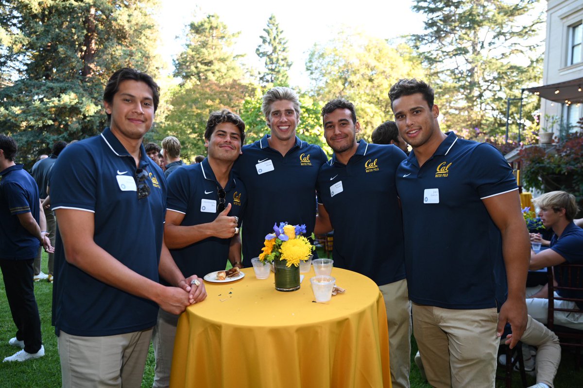CalWaterPolo's tweet photo. It was an honor celebrating alongside @calmrowing &amp; @calmenswim at today’s national champions reception 🏆

Thank you to Chancellor Christ, Director of Athletics Jim Knowlton &amp; our entire Cal family for the incredible support every day that allows us to be successful! #GoBears 🐻 https://t.co/xaLmmDeIOc