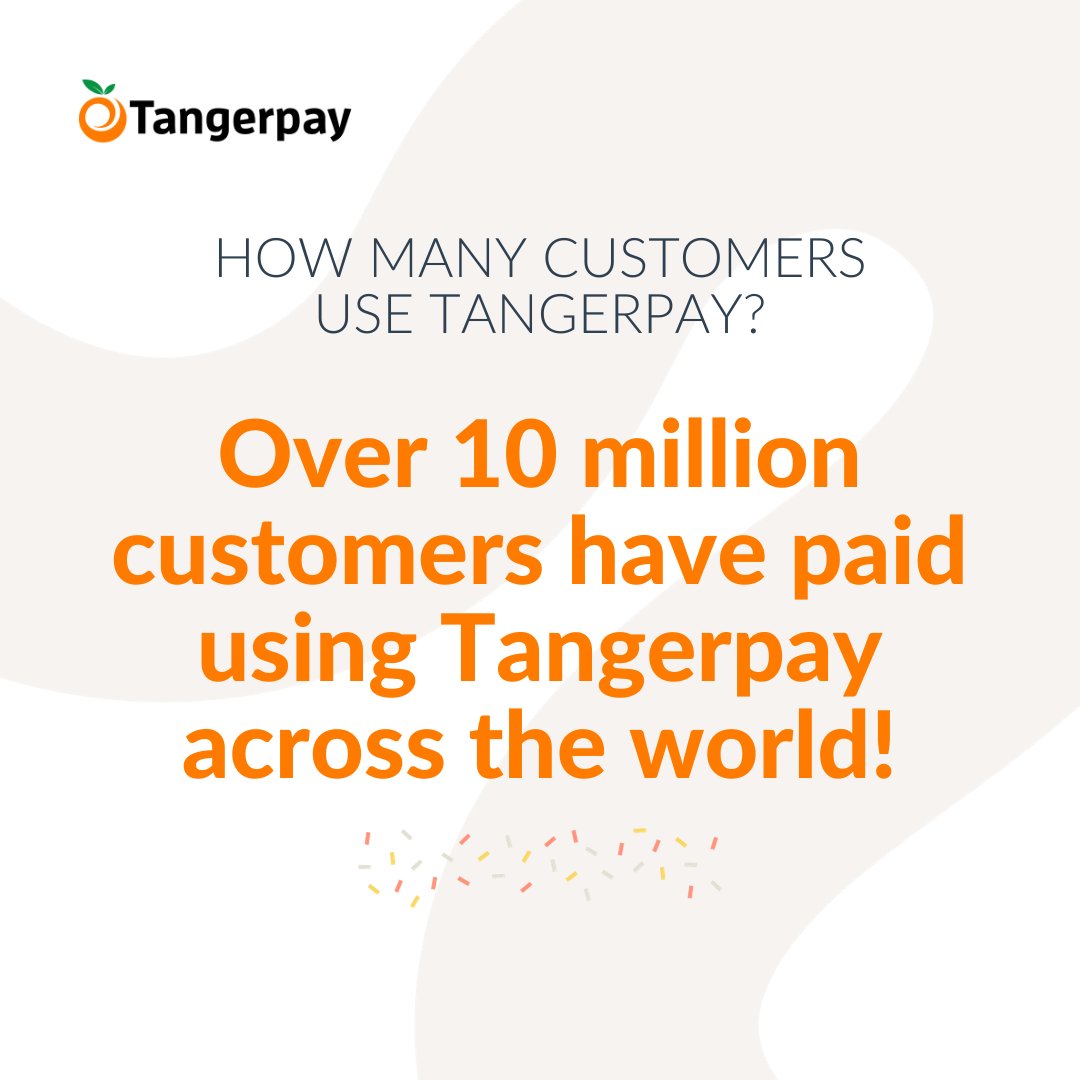 tangerpay's tweet photo. Tangerpay has hit an important milestone this week with over 10 million customers having now paid securely and conveniently at more than 1,000 locations around the world from Reykjavík, Iceland to Franz Josef Glacier in New Zealand. Thank you for being part of our journey! 🌎🧡 https://t.co/3kdBUdtKus