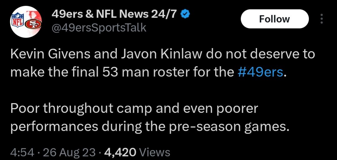 JOliver999's tweet photo. @49ersSportsTalk https://t.co/zvYIoM4YYd