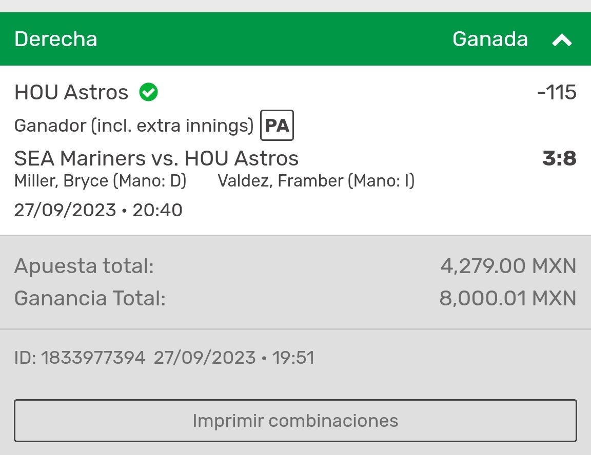 Pantera_Pick's tweet photo. Mis Astros de oro sacándome cerrando con broche de oro 😏🔥

Jugadas qué cobramos yo y los míos 👈!!!

#MLBPicks https://t.co/RC5PsWFh3H