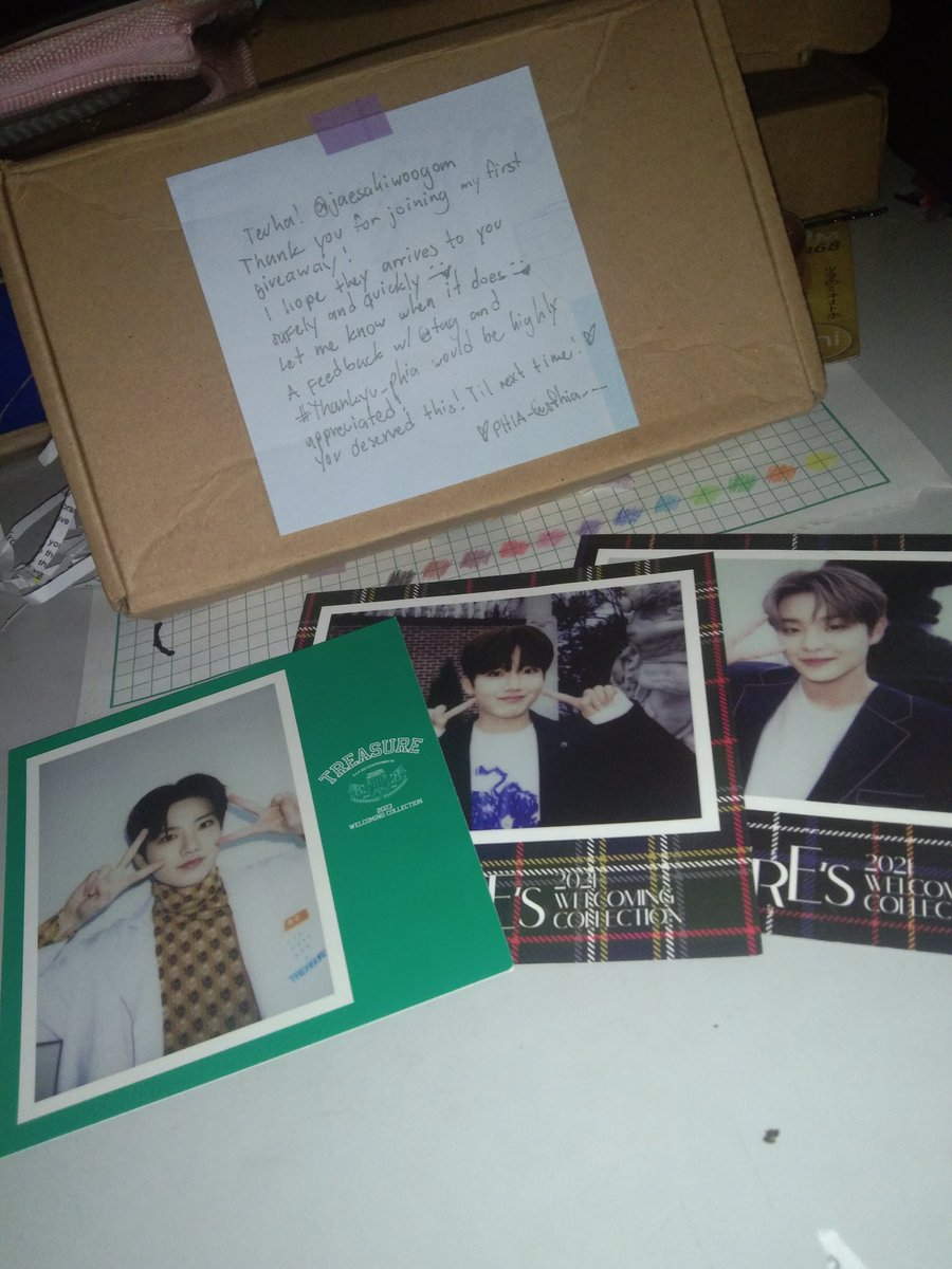 jaesahiwoogom's tweet image. Received.~ Last last week pa po talaga &apos;to, sorry sksks. Thankyuuu so much po ulit for the GA!💖 I was able to smile happily before our classes started.( ◜‿◝ )♡ More blessings to come po.

@sfhia___ #thankyu_phia

#GeniusHitmakerJunkyuDay
#붐바라비_밤밤_짱규생일을_던진다
