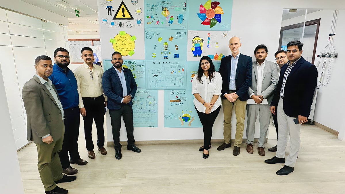 WimpeyLab's tweet photo. Honored to host Mr. Sebastien Dannaud, CEO of Cotecna Inspection, and Mr. Dattatraya Desai, CFO - South Asia and Middle East, at Wimpey Labs during Safety Week in the presence of Managing Director Dr. Chandrajith. Congrats to our creative team for their dedication to safety! https://t.co/kNebtXhqR8