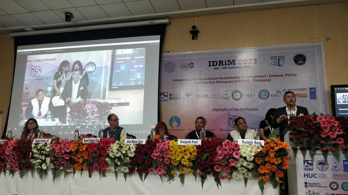 Dr. Basanta Raj Adhikari (@basanta58_raj) on Twitter photo Very impressive and motivational speech by Mr. Rajendra Ratnoo, Executive Director, NIDM during the inuagural ceremony of IDRiM 2023 conference at IIT Roorkee, India.
<a href="/coedmm/">CoEDMM IITR</a> Very impressive and motivational speech by Mr. Rajendra Ratnoo, Executive Director, NIDM during the inuagural ceremony of IDRiM 2023 conference at IIT Roorkee, India.
<a href="/coedmm/">CoEDMM IITR</a>
