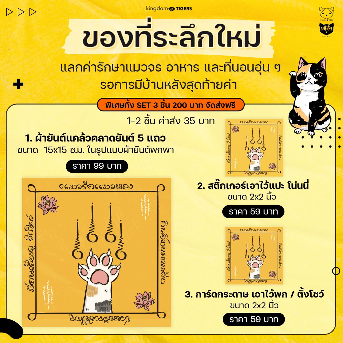 Catster & Co บ้านพักพิงแมวจร tweet media