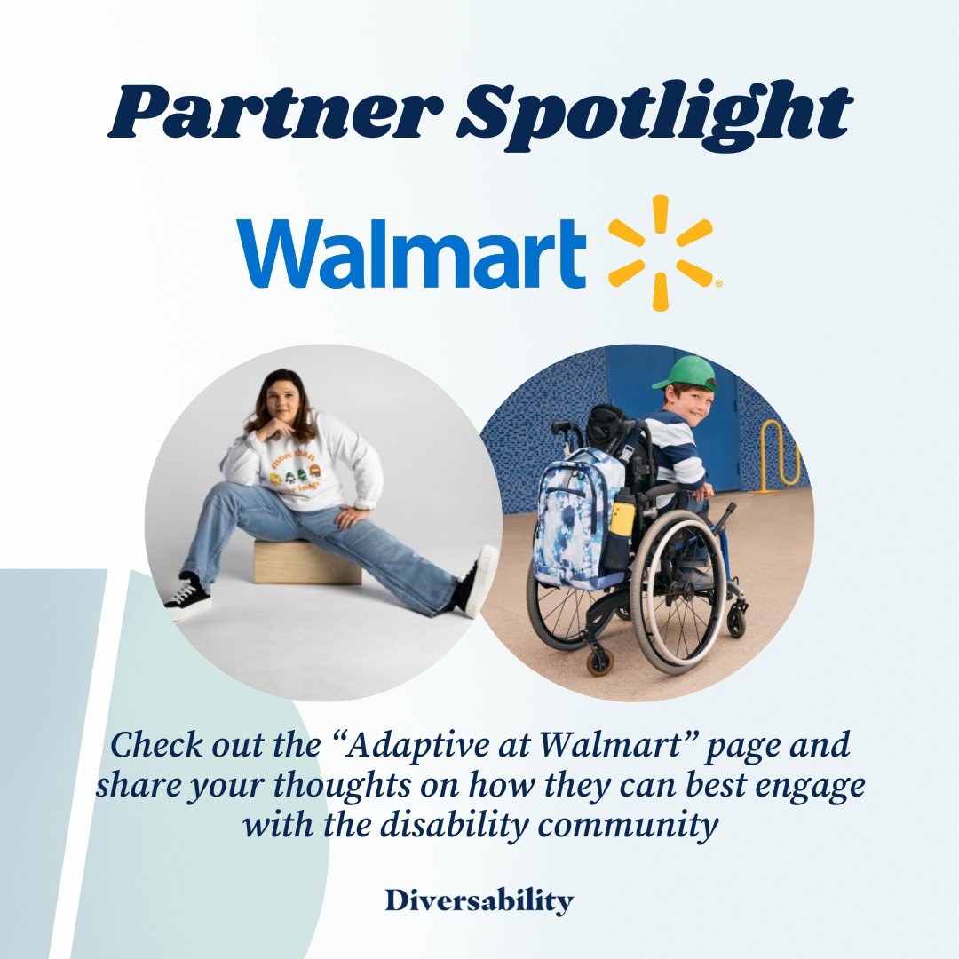 Check out 'Adaptive at Walmart': walmart.com/cp/adaptive-at… What do you think about @Walmart’s work with the disability community? Complete this survey by 10/27/2023 to be entered for a chance to win a $100 gift card from Walmart: forms.gle/HHnSKmLaa5kj5s… #CreateSparks (1/x)