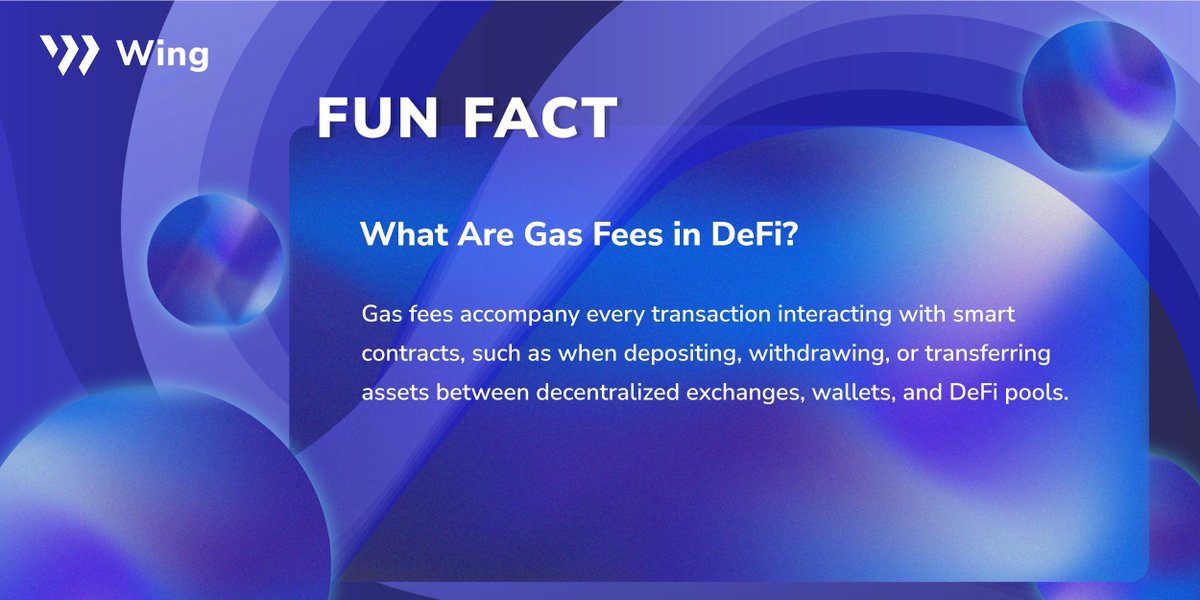 Wing_Finance's tweet image. Gas fees are the fees paid to perform transactions on blockchains 💰

For example, when you use the #Wing #FlashPool on the @OntologyNetwork, gas fees are paid in $ONG for the transactions 💸

flash.wing.finance 🚀