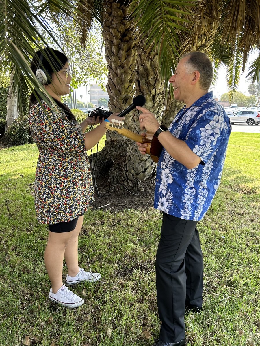 cmgm_iya's tweet photo. my first ever feature story on @kcrw aired today! I’m very grateful to the team at Greater LA and the people at the LA Ukulele Festival for helping me make it happen 💛🎵

you can listen to my piece here! https://t.co/9xMmM1vKg8 https://t.co/V7jVi7E2Mx