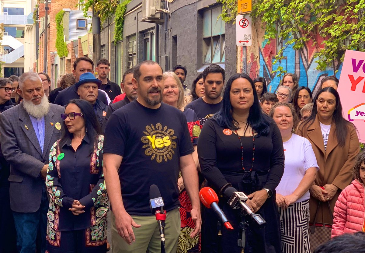 First Peoples' Assembly of Victoria (@firstpeoplesvic) on Twitter photo “It is about recognition. It is about listening. And the vast majority of First Peoples support the Voice, because we know that when you listen to First Peoples, you get better outcomes,” – <a href="/rjhberg/">Rueben Berg</a> #YES “It is about recognition. It is about listening. And the vast majority of First Peoples support the Voice, because we know that when you listen to First Peoples, you get better outcomes,” – <a href="/rjhberg/">Rueben Berg</a> #YES