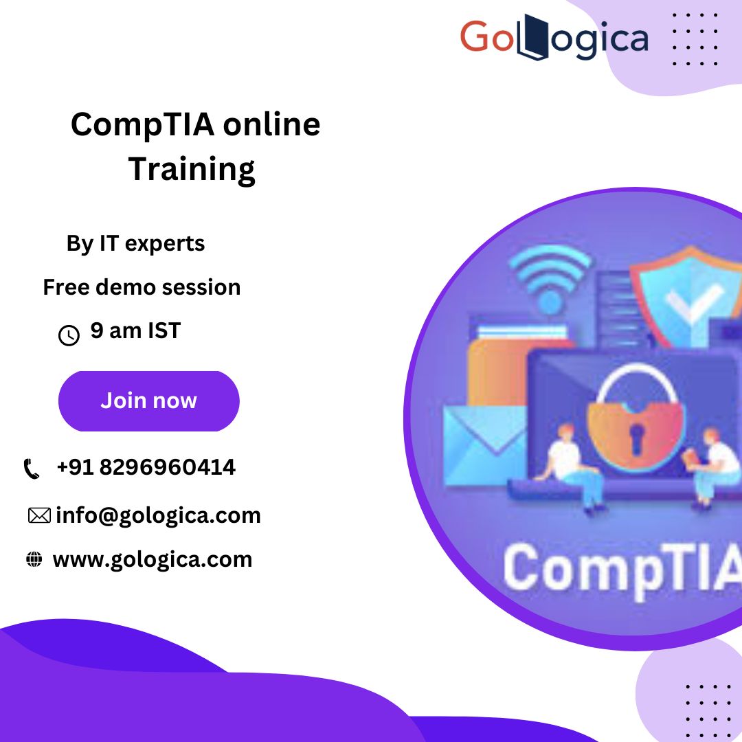 ArjunRa04457845's tweet photo. Master IT Skills with Gologica's CompTIA Training 
 
#gologica #onlinetraining #CompTIAtraining.  #VirtualTrainings #corporatetraining #certification #onlinecourses #freshers #developers #networking #learning #training #infrastructure https://t.co/ZUQu0gA8OE