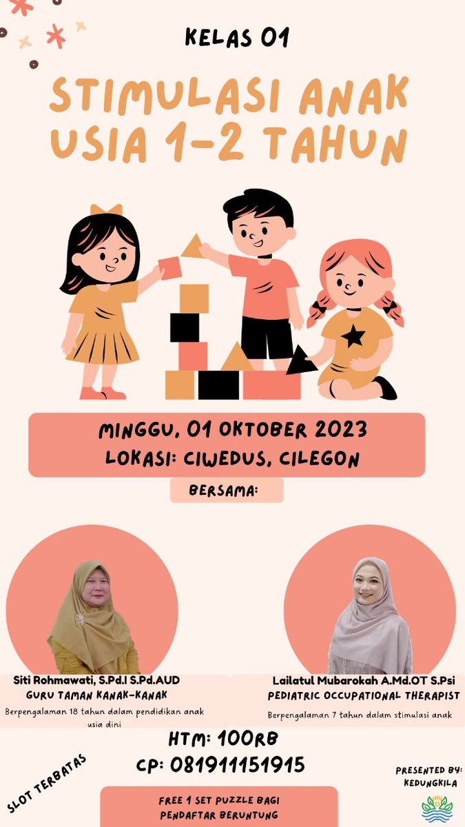 kidamhady's tweet photo. Now Opening... !!!

Kedung Kila tempat stimulasi anak terpercaya di Kota Cilegon https://t.co/uDTsRyUiVz