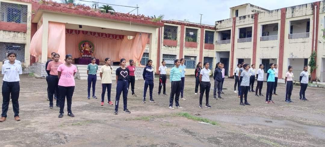 nssdmvrjn's tweet photo. The Pre RDC 2023 Selection  was held on September 21, 2023, at Kalyan College, Bhilai, which is jointly organized by @nsshcyuCG 
@nssdmvrjn  के 3 स्वयंसेवी भी हुए सम्मिलित। 
#prerdselection #prerd2023 
@NSSRDBhopal @NssChhattisgarh @NeetaBajpai5 @ianuragthakur @Rajkumarnss https://t.co/Dllmle6WU7