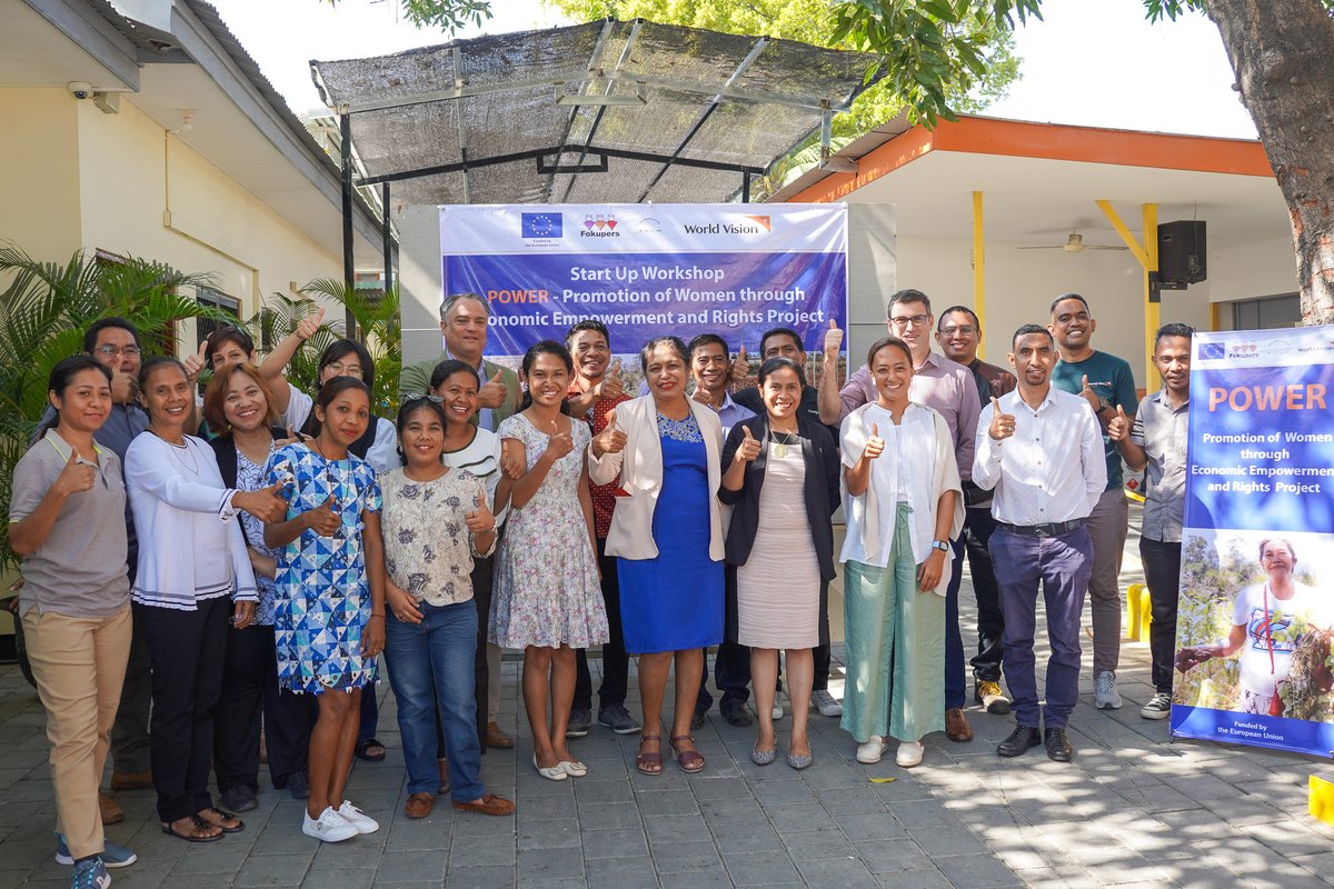 EU_TimorLeste's tweet photo. Excited to announce the launch of the EU Funded project "POWER- Promotion of #Women through #EconomicEmpowerment and #Rights" in the Municipality of Covalima and Oe-Cusse! This project aims to empower women by providing support for economic opportunities. #WVTL #FEEO #FOKUPERS https://t.co/wQ81VMzhwX