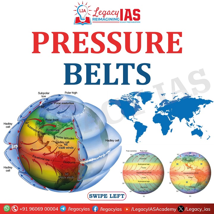 Legacy_ias's tweet image. Global Pressure Belts - Dynamic forces that Shapeour weather patterns and climates !!!

#PressureBelts #ClimateDynamics #UPSCGeography #AtmosphericScience #GlobalWeather #UPSC #LegacyIAS