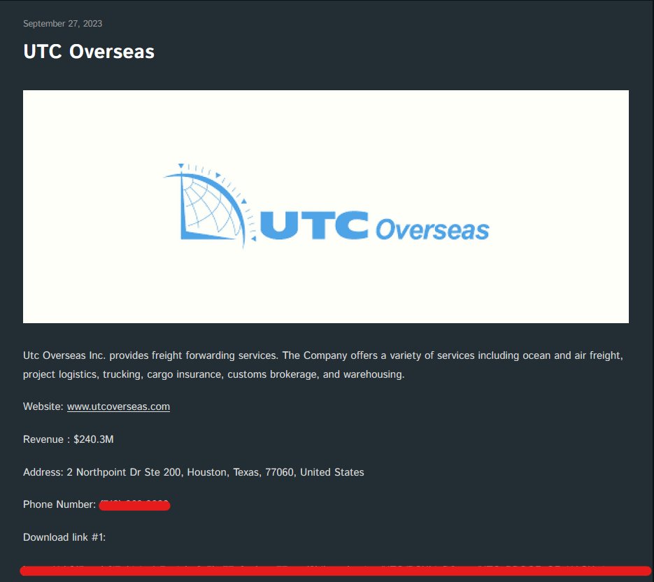 Unitex cyber attack