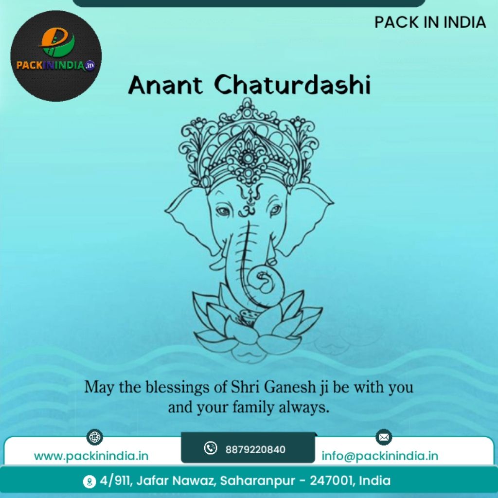 PackInIndia's tweet photo. Happy Anant Chaturdashi! May this auspicious day bring you joy, happiness, and prosperity. May Lord Vishnu fill your life with love, peace, and abundance. Wishing you and your family a blessed celebration. https://t.co/rP7GhZP8TI