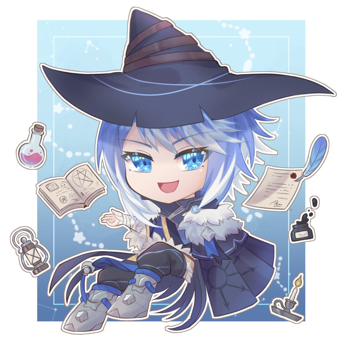 Only 2 more days till its my debut i cant believe it is finely time!!  I cant wait! 

debut: 9/29 - 7pm est 

#Vtubers | #ENVtuber | #VtuberDebut 
artist - @/renacchi06