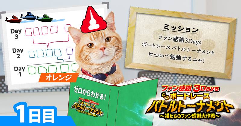 Lets_BOATRACE's tweet photo. 豪華賞品が毎日当たる⁉️
ニャンキュー #キャンペーン 1日目😻

▼▽▼▽
ファン感謝3Daysボートレース
バトルトーナメント開催記念
▲△▼▽

#猫 がミッションに成功すると大当たり🎯

①@Lets_BOATRACEをフォロー
②本投稿を10/2 23:59までにリポスト
③結果が届く