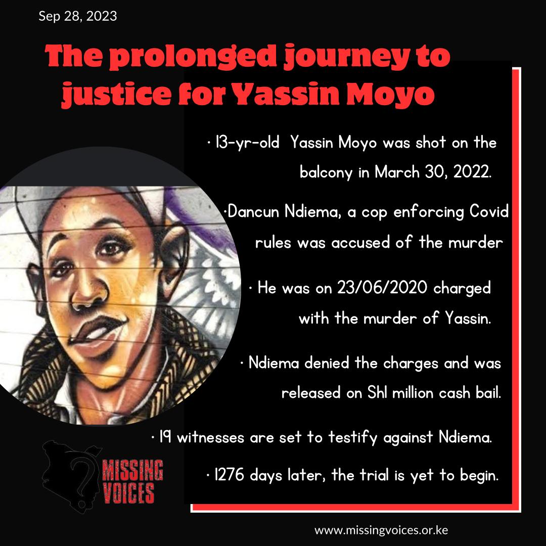 Yassin Moyo’s family has endured 1,276 days of agony since his murder, waiting for justice. The accused, armed and in uniform during the crime, remains free on bail. Today’s hearing is a crucial moment in their quest for closure. #DelayedJustice #EndTheWait