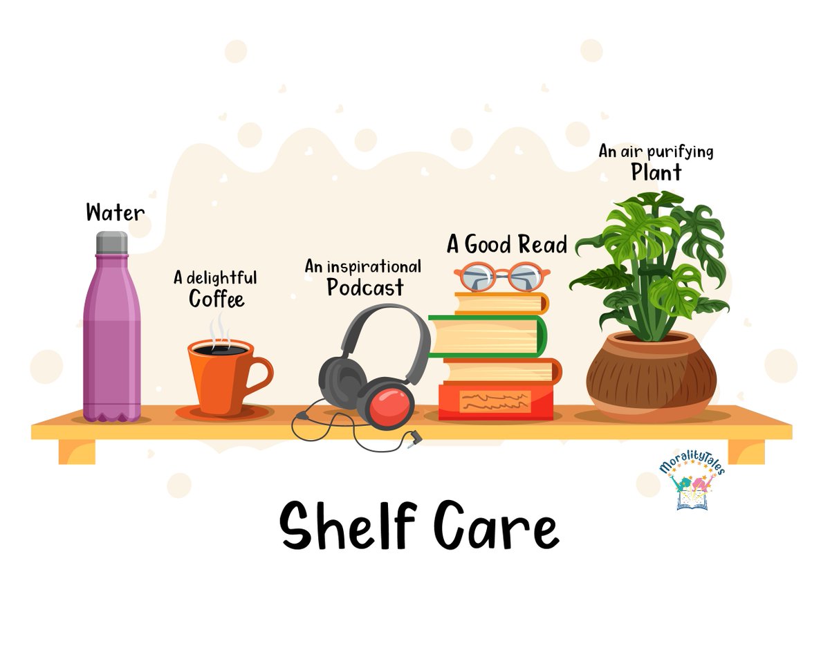 MoralityTales's tweet photo. Reminding to reset your shelf for a peaceful lifestyle. ❤️
#shelfcare #moralitytales #bookreading #plantlovers #coffee #podcast #learning https://t.co/E4VOBYPojS
