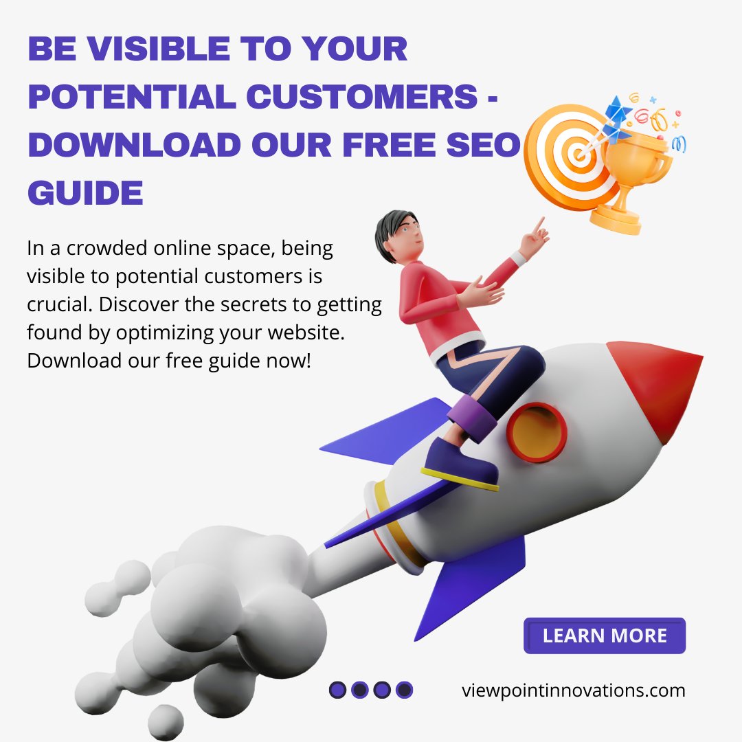 VPInnovations's tweet photo. Stand out in the digital marketplace and attract more customers. Don't miss out on our free SEO guide!
-
-
-
Visit our website
https://t.co/WJOfQtIF09
#OnlineVisibility #CustomerReach #SEOStrategies https://t.co/hu31V71DgO