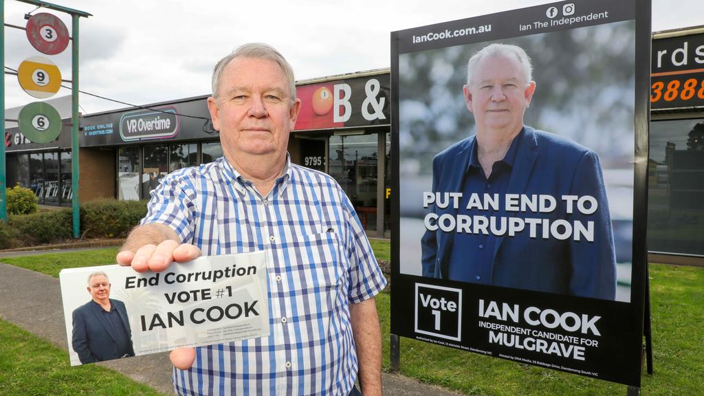 Ian Cook, who is at the centre of the #SlugGate saga, will again contest the seat of Mulgrave, saying 'Daniel Andrews might be gone, but corruption is still there'.

Political punters expect Ian Cook will be odds-on favorite to win the Mulgrave byelection.

#springst #DictatorDan