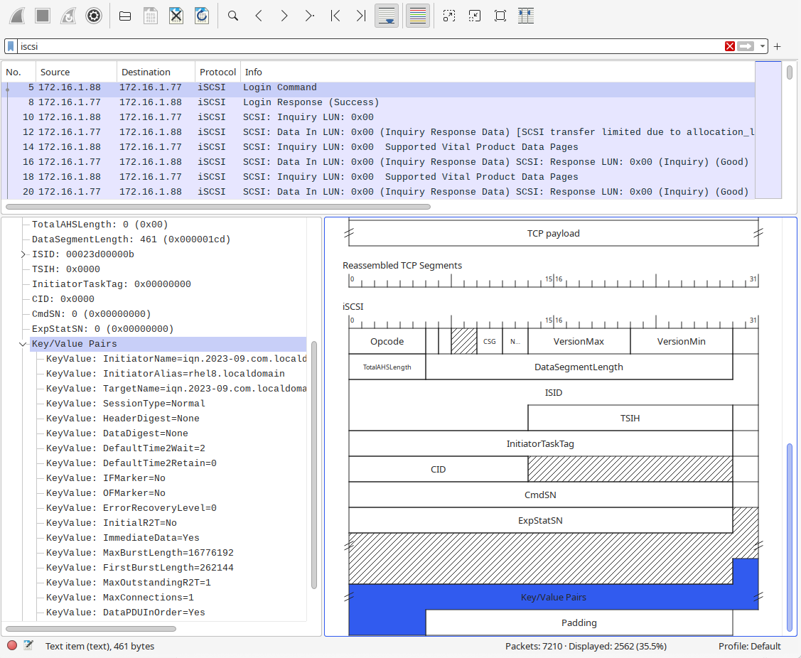 eWill66's tweet photo. Spending time funny playing with iSCSI Multipathing 😎 #linux #rhel https://t.co/O3jBq82zs1