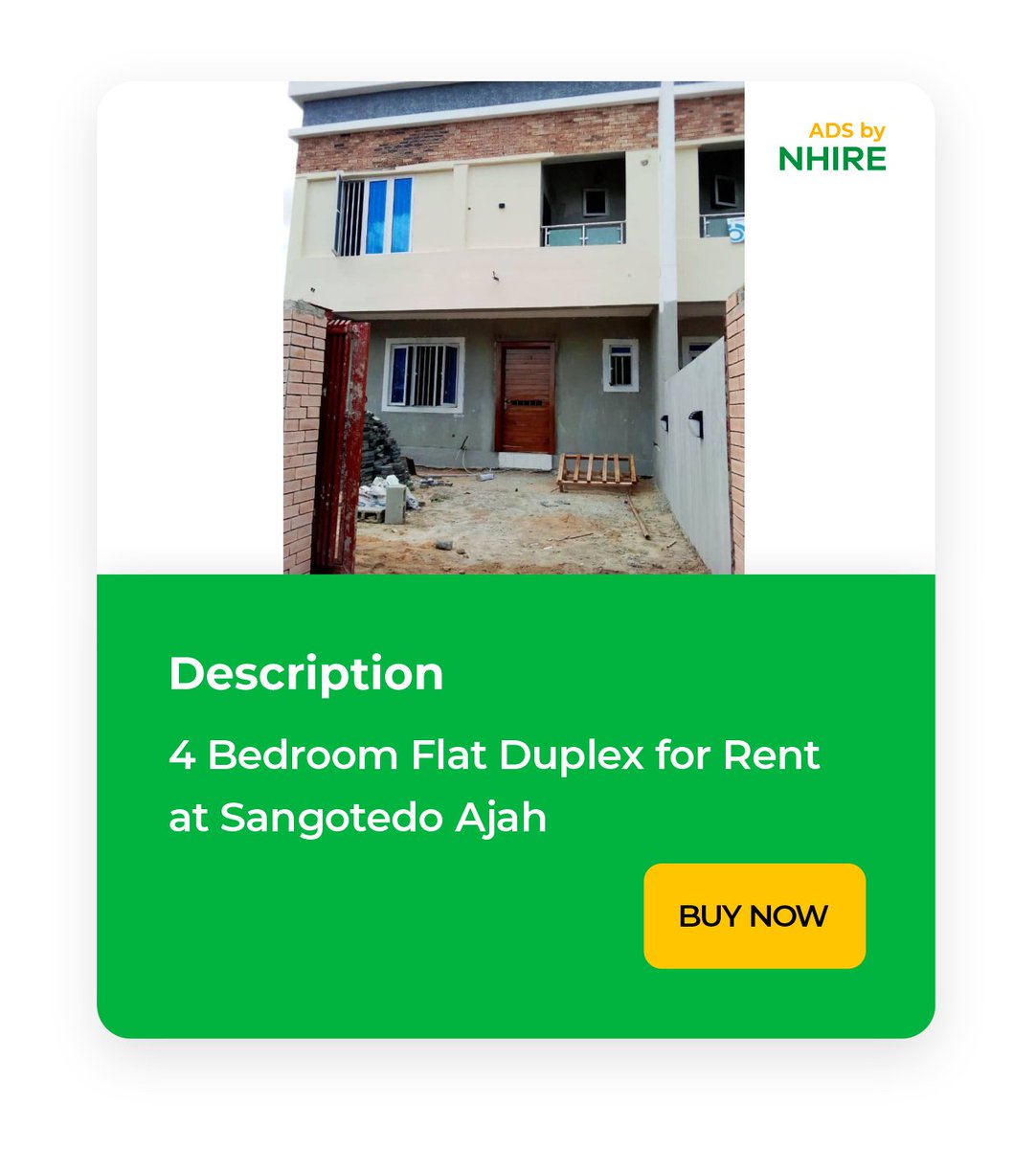 globialife's tweet photo. 4 Bedroom Flat Duplex for Rent at Sangotedo Ajah

https://t.co/jqXdvIPqcA https://t.co/ftDVhCa1Sn