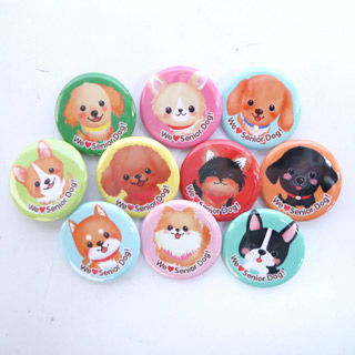 petvery's tweet photo. 🐶✨ペットベリ―　チャリティー商品🐶✨
缶バッジの犬種は10種類、リストバンドはパステルカラーがかわいい3種類💛
売上の半分は、保護犬の中でも主にシニア犬の支援を目的とするドッグシェルター様の『パッピーシニア基金』に寄付させて頂きます🙌

https://t.co/nwzXKBedvQ
#高齢犬 #保護犬 https://t.co/L3OjiVs2UN