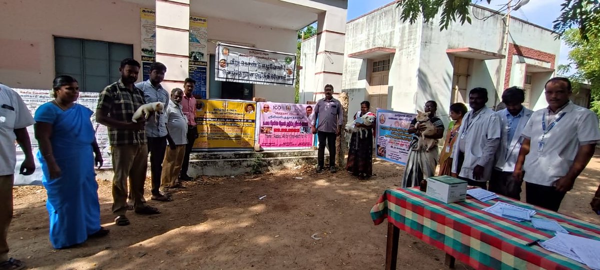 SMunicpality's tweet photo. Respected Madam /sir Srivilliputhur municipality*World rabies day* 28.09.23 Dogs mega vaccination camp conducted with animal husbandry department at veterinary hospital... https://t.co/uJvblfW3eI